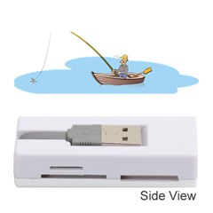 Fishing Fish Fisherman Boat Mare Memory Card Reader (stick)  by Sapixe