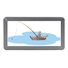 Fishing Fish Fisherman Boat Mare Memory Card Reader (mini) by Sapixe