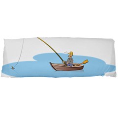 Fishing Fish Fisherman Boat Mare Body Pillow Case Dakimakura (two Sides) by Sapixe