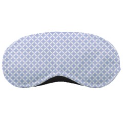 Alice Blue Quatrefoil In An English Country Garden Sleeping Masks by PodArtist