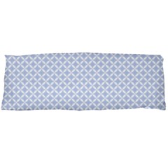 Alice Blue Quatrefoil In An English Country Garden Body Pillow Case (dakimakura) by PodArtist