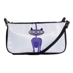 Cat Clipart Animal Cartoon Pet Shoulder Clutch Bags by Sapixe