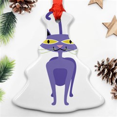 Cat Clipart Animal Cartoon Pet Ornament (christmas Tree)  by Sapixe