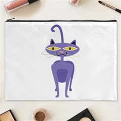 Cat Clipart Animal Cartoon Pet Cosmetic Bag (xxxl)  by Sapixe