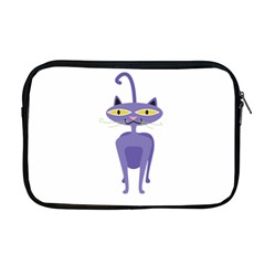 Cat Clipart Animal Cartoon Pet Apple Macbook Pro 17  Zipper Case by Sapixe