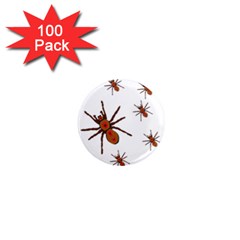 Nature Insect Natural Wildlife 1  Mini Magnets (100 Pack)  by Sapixe