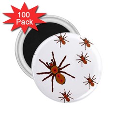 Nature Insect Natural Wildlife 2 25  Magnets (100 Pack)  by Sapixe