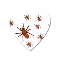 Nature Insect Natural Wildlife Heart Magnet by Sapixe