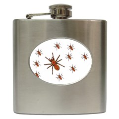 Nature Insect Natural Wildlife Hip Flask (6 Oz) by Sapixe