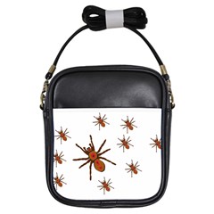 Nature Insect Natural Wildlife Girls Sling Bags by Sapixe