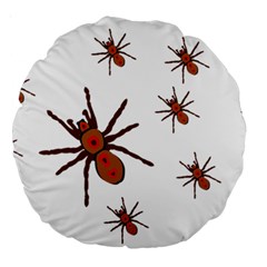 Nature Insect Natural Wildlife Large 18  Premium Round Cushions by Sapixe