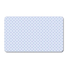 Alice Blue Hearts In An English Country Garden Magnet (rectangular) by PodArtist