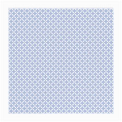 Alice Blue Hearts In An English Country Garden Medium Glasses Cloth (2-side) by PodArtist