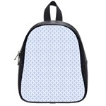 Alice Blue Hearts in an English Country Garden School Bag (Small) Front