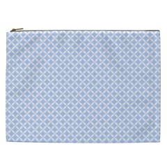 Alice Blue Hearts In An English Country Garden Cosmetic Bag (xxl)  by PodArtist