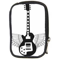 Guitar Abstract Wings Silhouette Compact Camera Cases by Sapixe