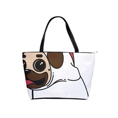 Pug Unicorn Dog Animal Puppy Shoulder Handbags by Sapixe