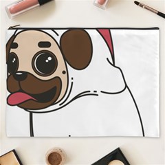 Pug Unicorn Dog Animal Puppy Cosmetic Bag (xxxl)  by Sapixe