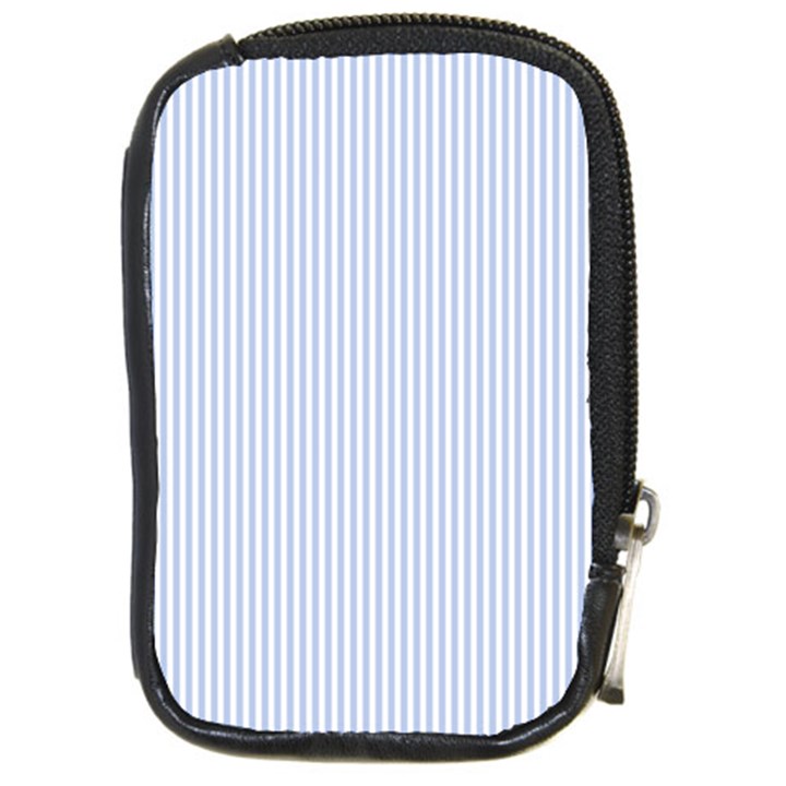 Alice Blue Pinstripe in an English Country Garden Compact Camera Cases