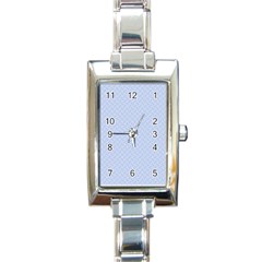 Alice Blue Mini Footpath In English Country Garden  Rectangle Italian Charm Watch by PodArtist