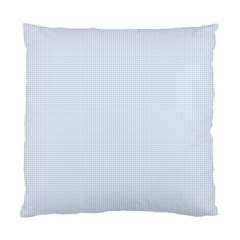 Alice Blue Houndstooth In English Country Garden Standard Cushion Case (one Side) by PodArtist