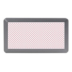 Usa Flag Red Stars On White Memory Card Reader (mini) by PodArtist