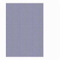 Usa Flag Blue And White Gingham Checked Small Garden Flag (two Sides) by PodArtist