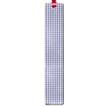 USA Flag Blue and White Gingham Checked Large Book Marks Front