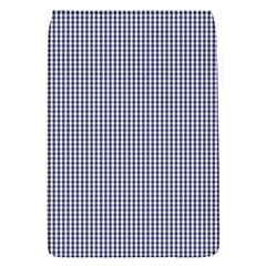 Usa Flag Blue And White Gingham Checked Flap Covers (s)  by PodArtist