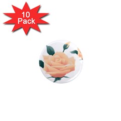 Rose Flower Nature Floral Summer 1  Mini Magnet (10 Pack) 