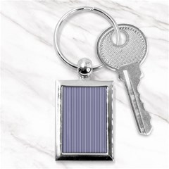 Usa Flag Blue And White Stripes Key Chains (rectangle)  by PodArtist