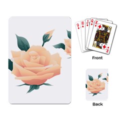 Rose Flower Nature Floral Summer Playing Card