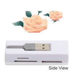 Rose Flower Nature Floral Summer Memory Card Reader (stick)  by Sapixe