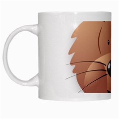 Mole Animal Cartoon Vector Art White Mugs by Sapixe