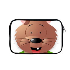 Mole Animal Cartoon Vector Art Apple Macbook Pro 13  Zipper Case by Sapixe