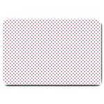 USA Flag Red and Flag Blue Stars Large Doormat  30 x20  Door Mat