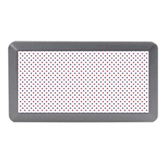 Usa Flag Red And Flag Blue Stars Memory Card Reader (mini) by PodArtist