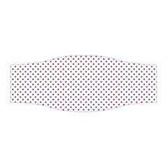 Usa Flag Red And Flag Blue Stars Stretchable Headband by PodArtist