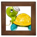 Turtle Sea Turtle Leatherback Turtle Framed Tiles Front