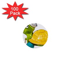 Turtle Sea Turtle Leatherback Turtle 1  Mini Buttons (100 Pack)  by Sapixe