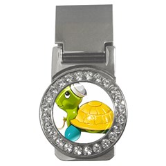 Turtle Sea Turtle Leatherback Turtle Money Clips (cz)  by Sapixe