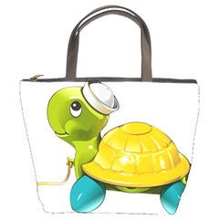 Turtle Sea Turtle Leatherback Turtle Bucket Bags by Sapixe