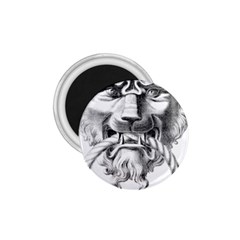 Steampunk Steam Punk Lion Door 1 75  Magnets by Sapixe