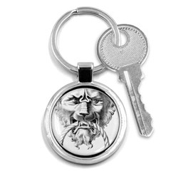 Steampunk Steam Punk Lion Door Key Chains (round)  by Sapixe