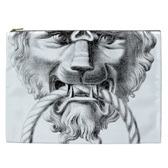 Steampunk Steam Punk Lion Door Cosmetic Bag (xxl)  by Sapixe