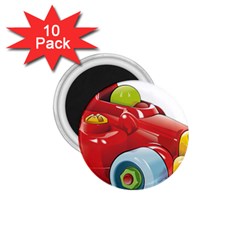 Car Vehicle Racing Car Formula 1 75  Magnets (10 Pack)  by Sapixe