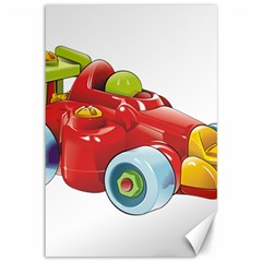 Car Vehicle Racing Car Formula Canvas 12  X 18   by Sapixe