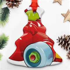 Car Vehicle Racing Car Formula Ornament (christmas Tree)  by Sapixe