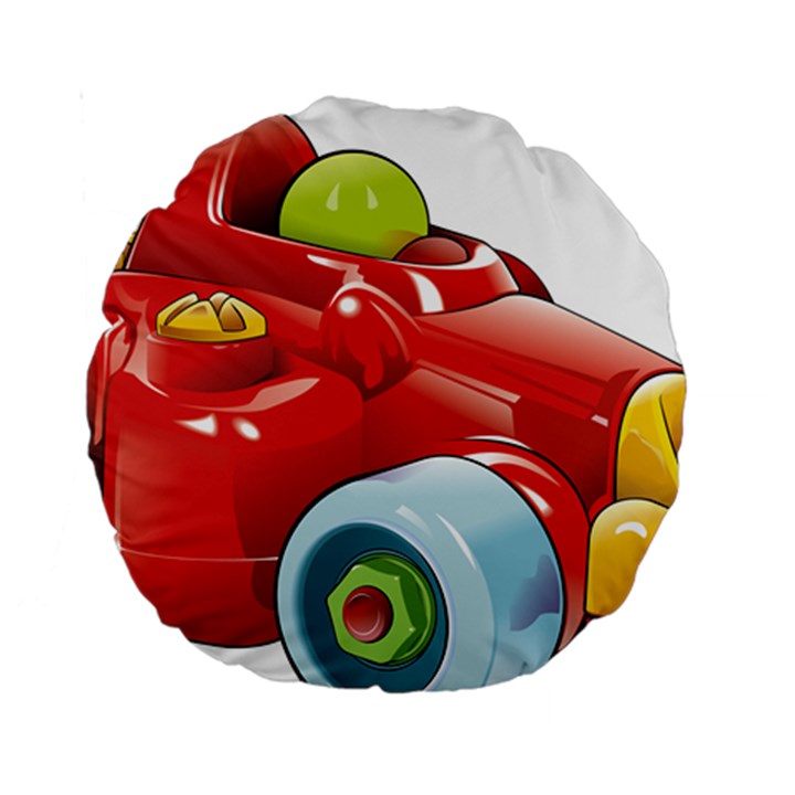 Car Vehicle Racing Car Formula Standard 15  Premium Round Cushions