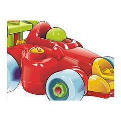 Car Vehicle Racing Car Formula Double Sided Flano Blanket (mini)  by Sapixe